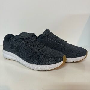 Under Armour Charged Pursuit 2 Mens Size 9 Triple Grey Running Shoes Sneakers
